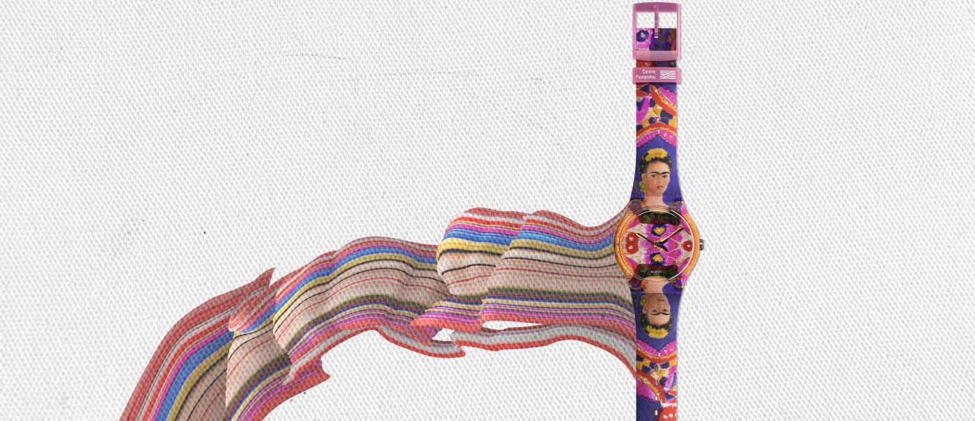 Presentando la coleccion Swatch X Centre Pompidou