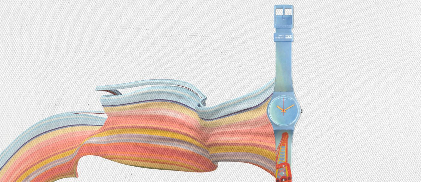Presentando la coleccion Swatch X Centre Pompidou