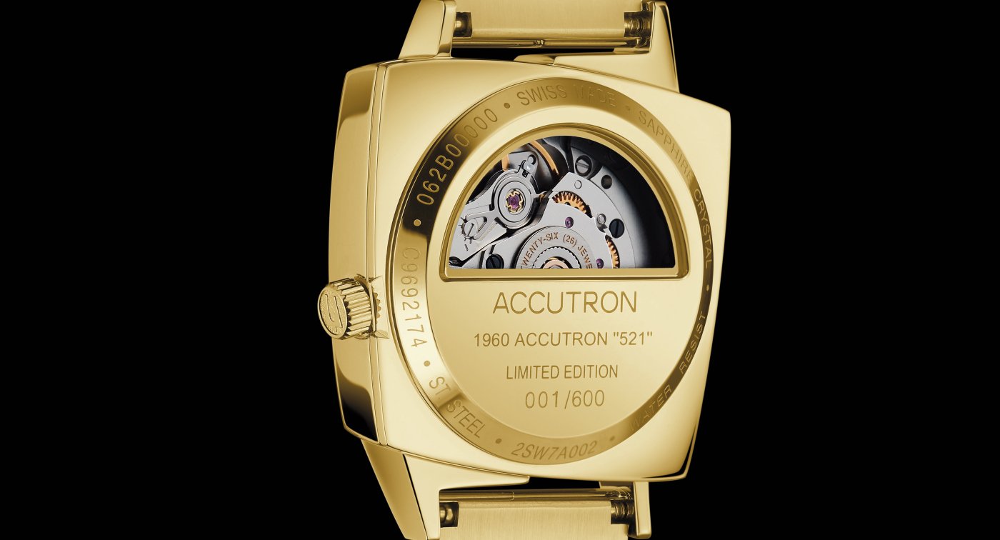 Accutron Presenta el reloj Legacy 521