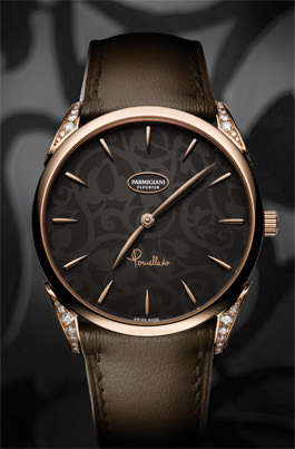 Tonda Pomellato oro rosa con grafito de Parmigiani Fleurier