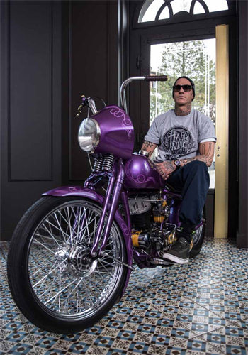 Motocicleta Chopper HardNine 