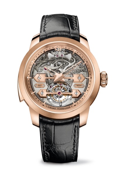 Girard-Perregaux Minute Repeater Tourbillon with Gold Bridges (Frontal)