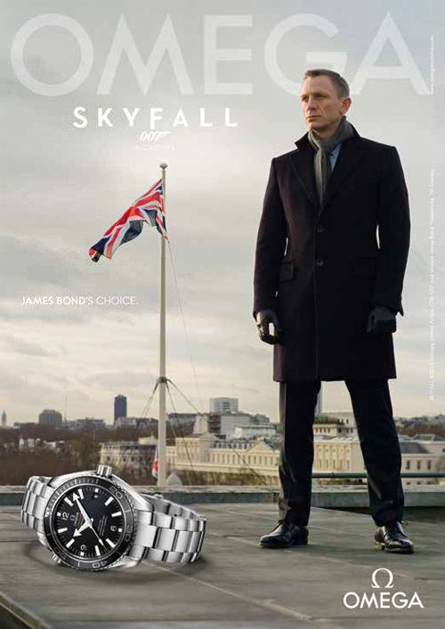 Omega - Daniel Craig como James Bond en Skyfall