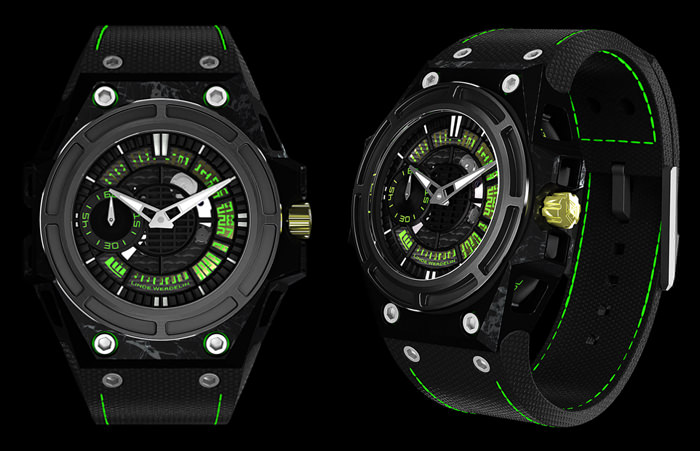 SpidoLite II Tech Green de Linde Werdelin