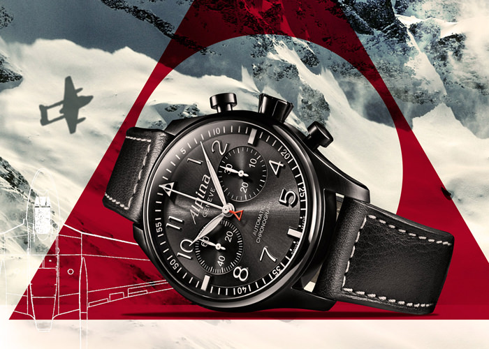 Alpina Startimer Pilot Automatic Chronograph «Black Star»