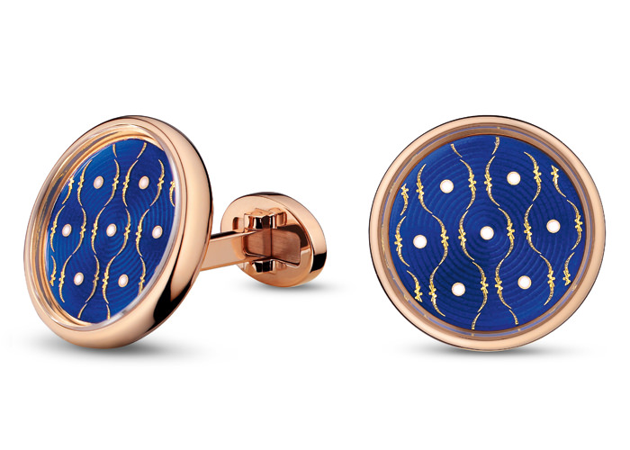 Gemelos en Esmalte Paillonné de Jaquet Droz