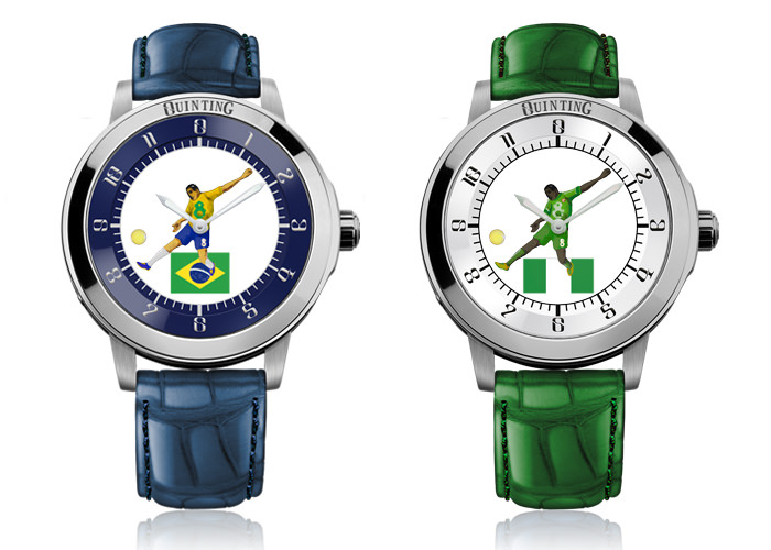 El Quinting Champions Collector - Brasil (izquierda) & Nigeria (derecha)
