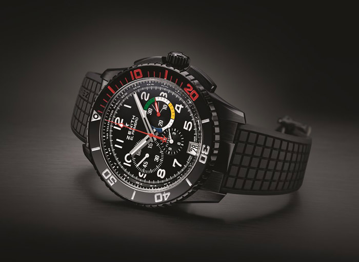 El Primero Stratos Flyback Rainbow de Zenith