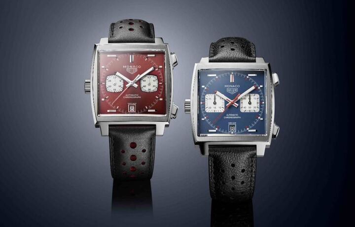 En Le Mans en Junio (el escenario de la película de 1971 protagonizada por Steve McQueen que popularizó el reloj), TAG Heuer presentó su segunda edición limitada del Mónaco.