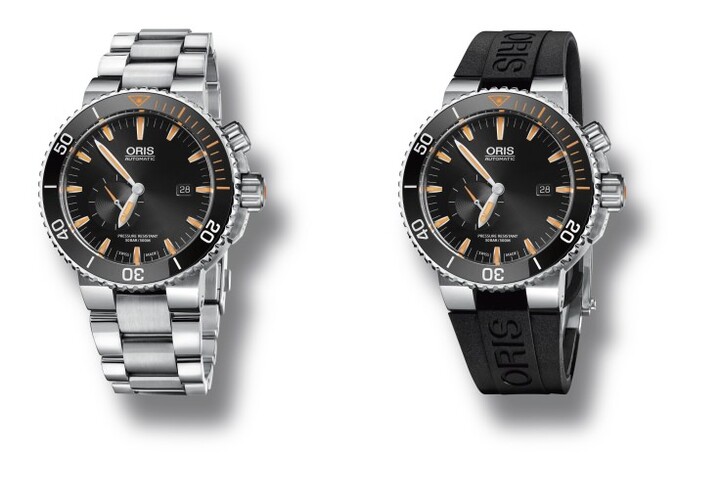 Oris Carlos Coste Limited Edition IV con brazalete de acero y correa de caucho