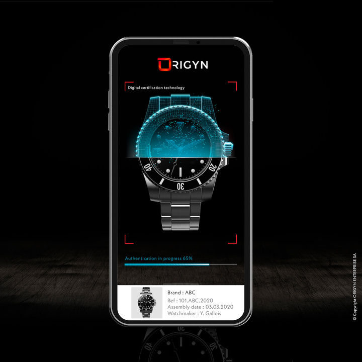 Una aplicación para smartphone permite fotografiar un reloj (o cualquier objeto físico) para identificarlo, autenticarlo y establecer su procedencia, origen y propietario.