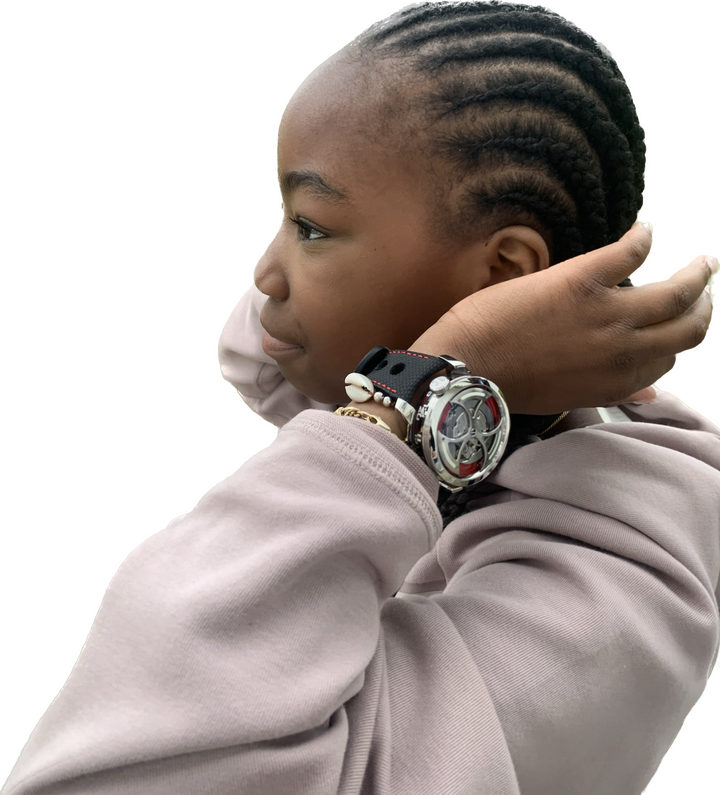 Amandine, una entusiasta de los niños convertida en influencer, comparte que a sus amigos les empezaron a gustar los relojes después de descubrir su pasión y su cuenta de Instagram, @watch_it_with_amandine.