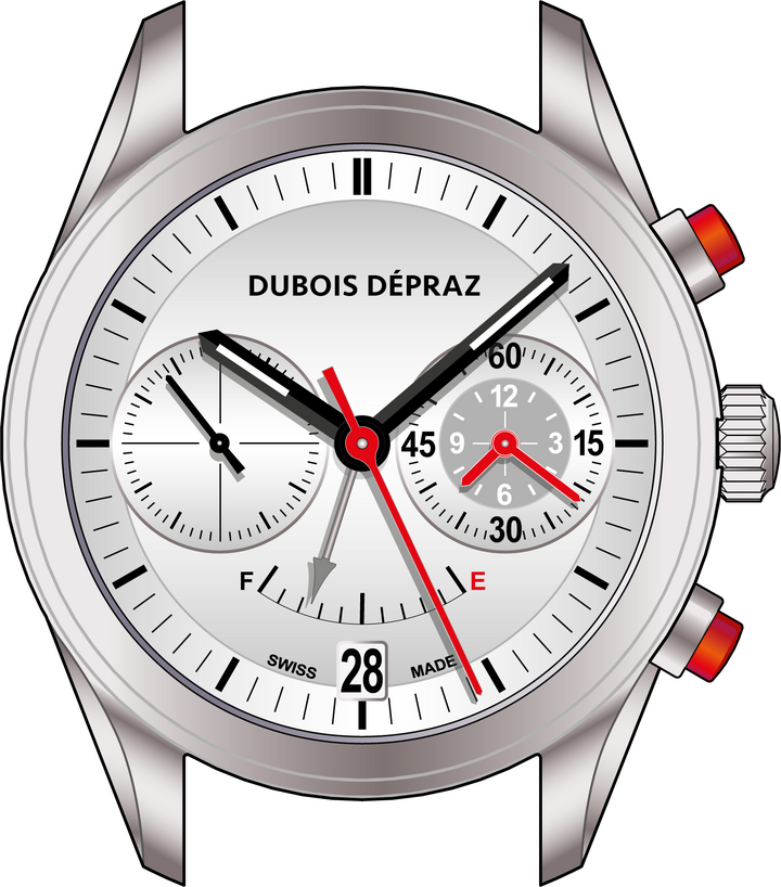 El cronógrafo integrado calibre DD 540
